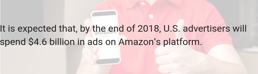 U.S. advertisers will spend $4.6 billion in ads on Amazon