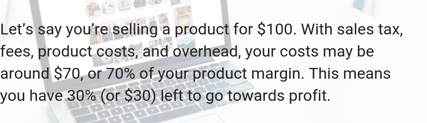 An example of budgeting on Amazon