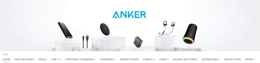 Example of Amazon Store
