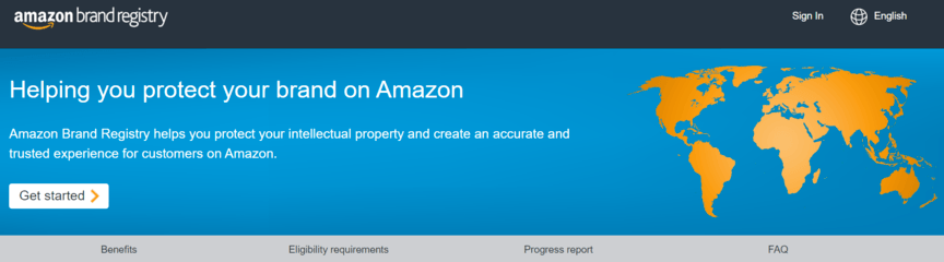 Brand Registry for Amazon storefronts