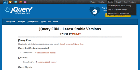 jQuery CDN