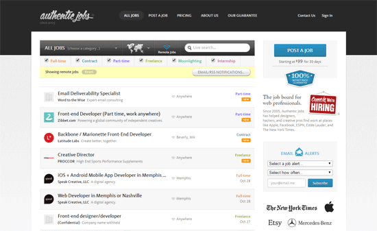 the best sites for finding remote work best jobs website