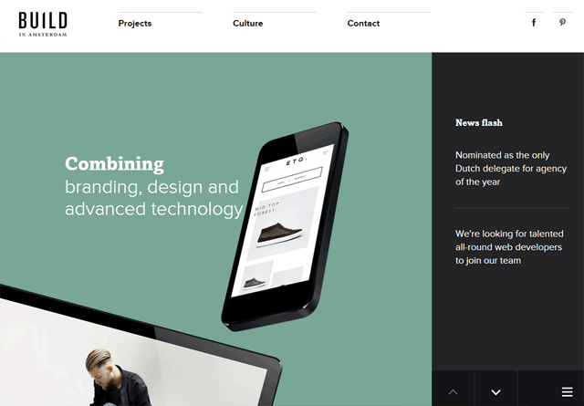 Portfolio website: Build in Amsterdam