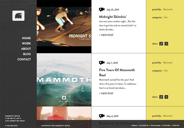 Mammoth Media Blog