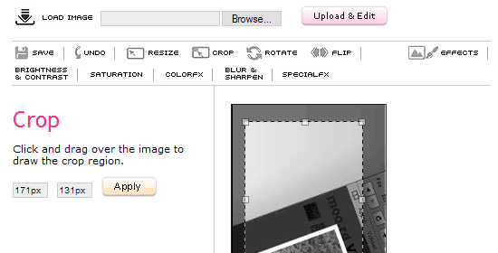 pixer.us - screen shot.
