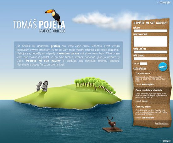 35 Beautiful Water Themed Web Designs For Inspiration