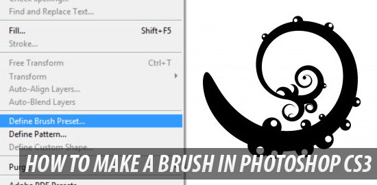 creating photoshop brushes