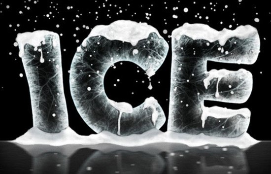 Ice Text Effect with Photoshop