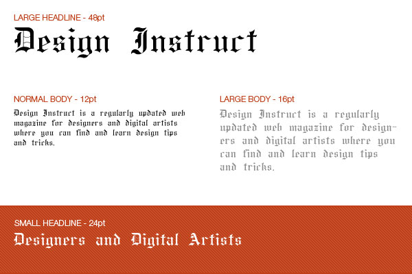 Download Font Collection 10 Free Blackletter Fonts SVG Cut Files