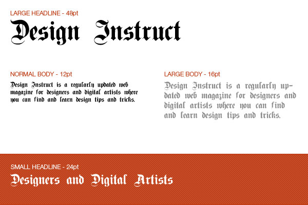 Download Font Collection 10 Free Blackletter Fonts SVG Cut Files