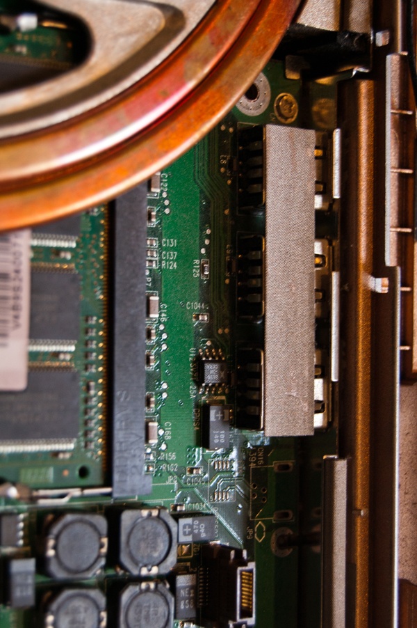 Internal Laptop Parts Stock Photos