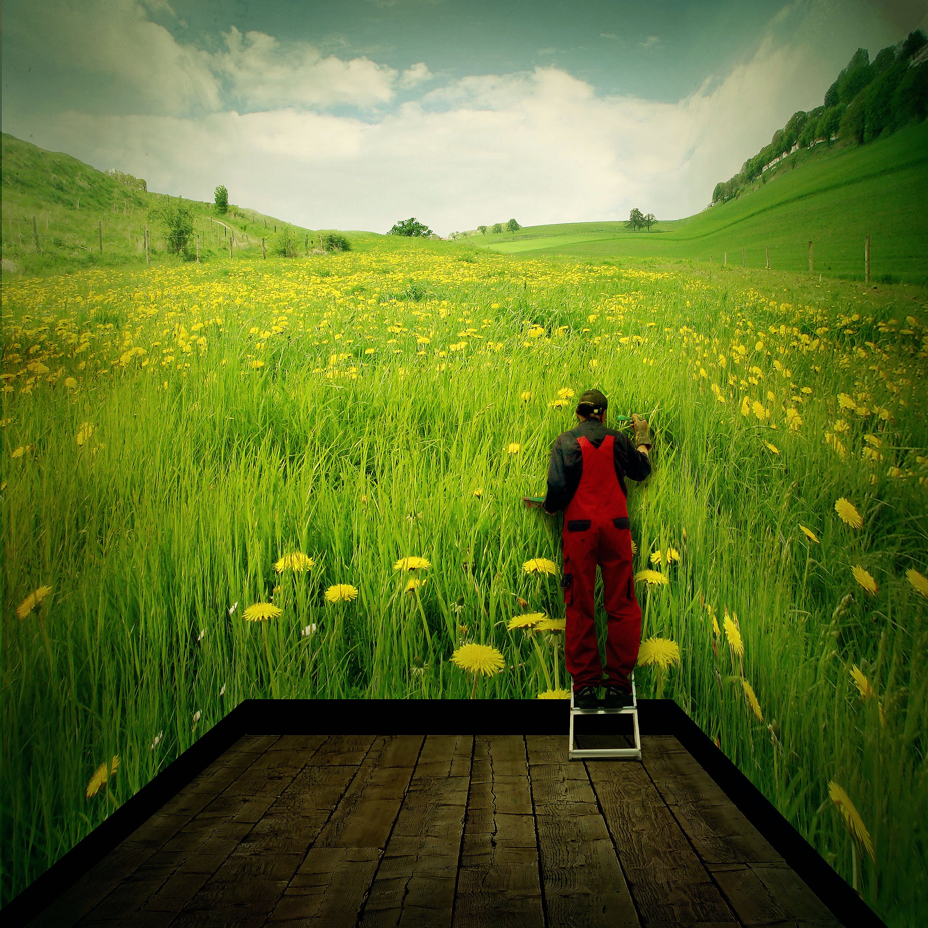 How to Make a Surreal 3D Outdoor Room Scene in Photoshop How to Make a Surreal 3D Outdoor Room Scene in Photoshop