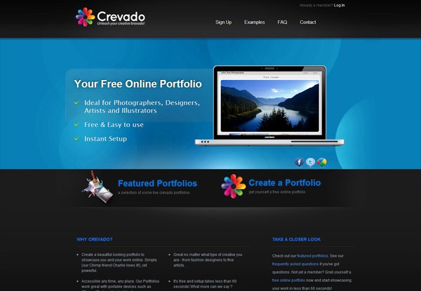 Crevado Portfolios