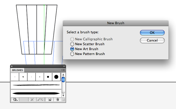 Create a new Art Brush