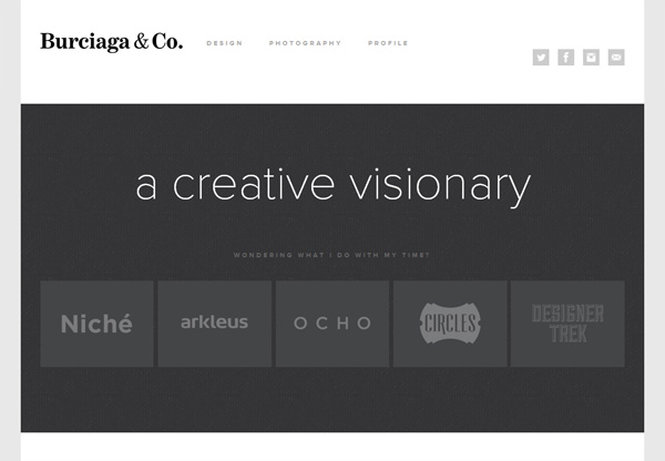 50 Beautifully Simple Portfolio Websites For Your Inspiration