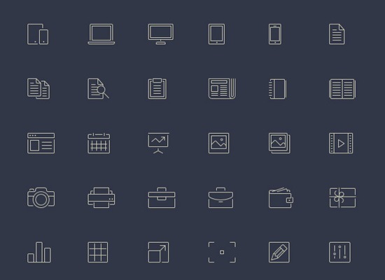 Free Line-Style Icons