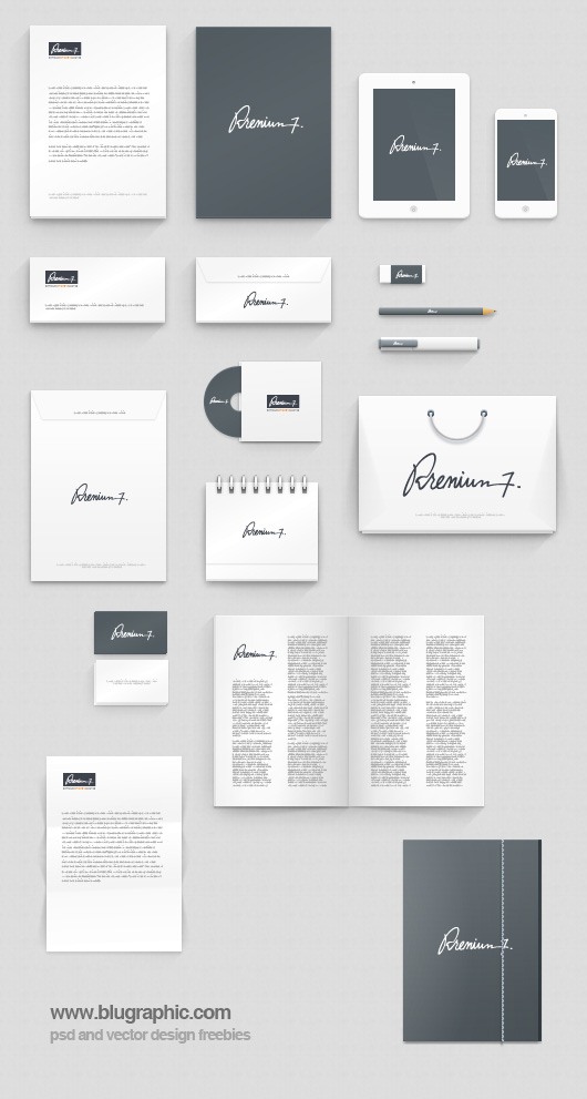 Download 40 Beautiful Branding Mockup Templates For Download Free PSD Mockup Templates