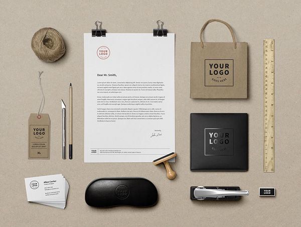 Download 40 Beautiful Branding Mockup Templates For Download Free PSD Mockup Templates