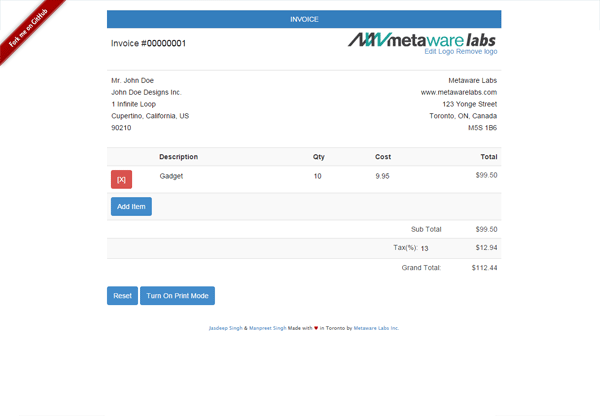 12 Best Free Invoice Generators Webfx Blog