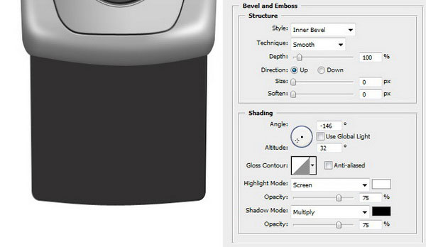 How to Draw a Realistic Cellphone in Photoshop