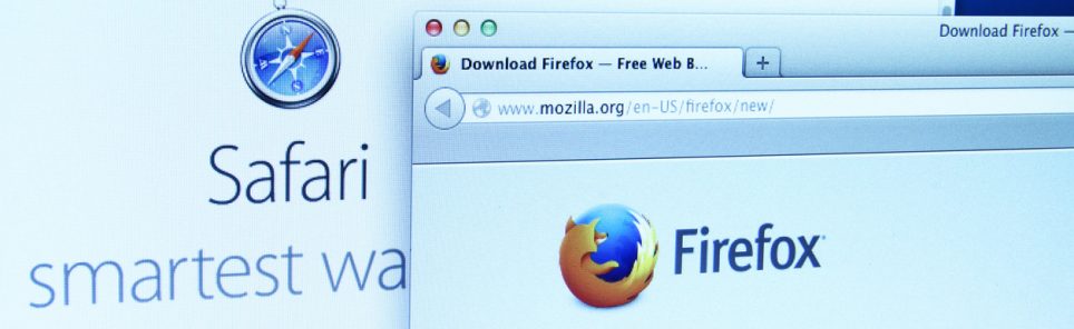Mozilla Firefox and Safari Website