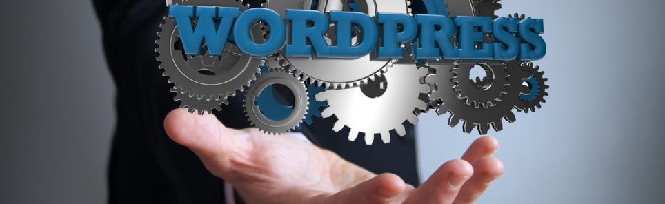wordpress gears businessman