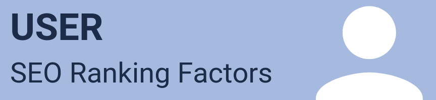 A graphic for user SEO ranking factors