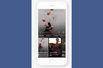An example of the IGTV interface on Instagram