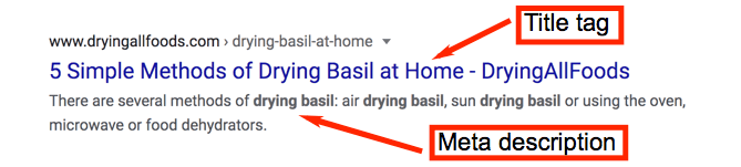 Search result for drying basil