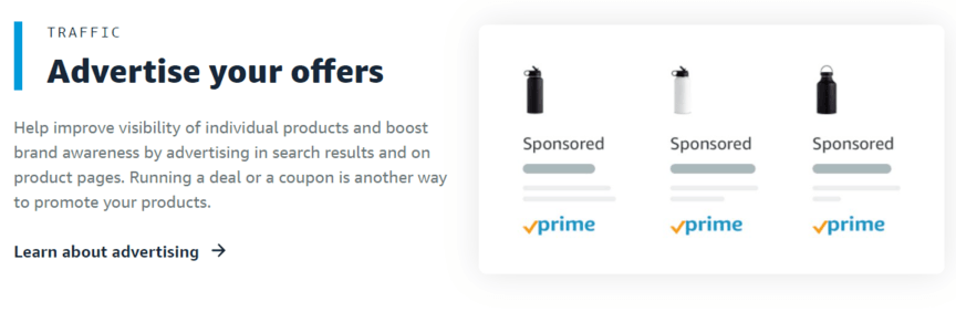 Amazon marketing: Advertising offers