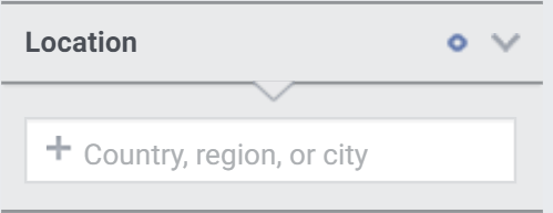 Filter for locations through Facebook Insights