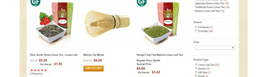 ecommerce product page