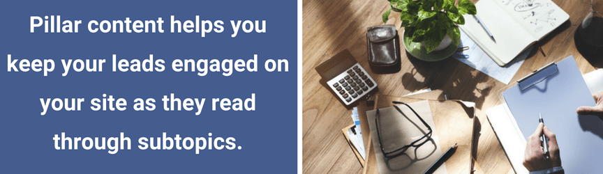 The purpose of pillar content
