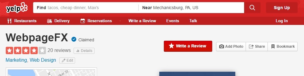 Yelp Ratings