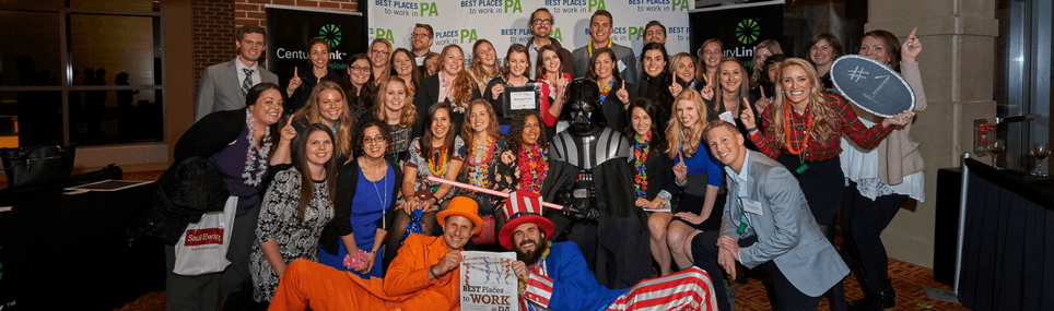 best places to work group photo