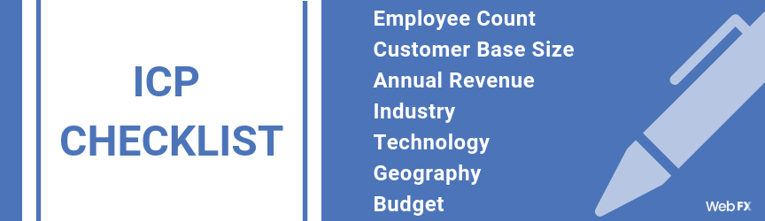 A checklist for ICP in ABM marketing services