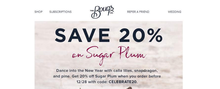coupon from flower brand