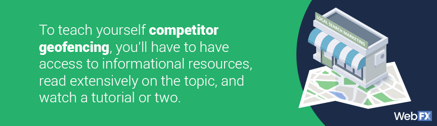teach yourself competitor geofencing