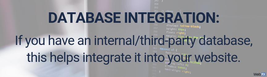 database integration definition