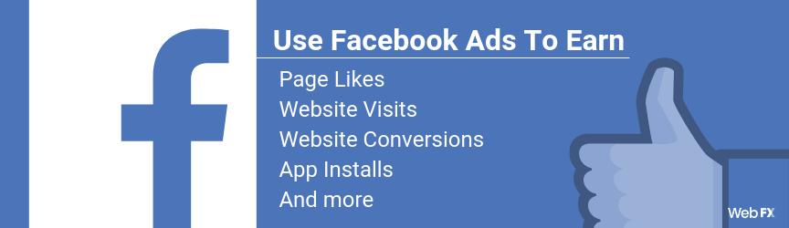 A list of Facebook advertising goals