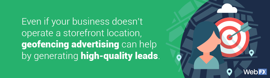 A benefit of geofencing advertising