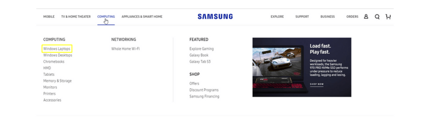 example of site hierarchy for optimal Google SEO