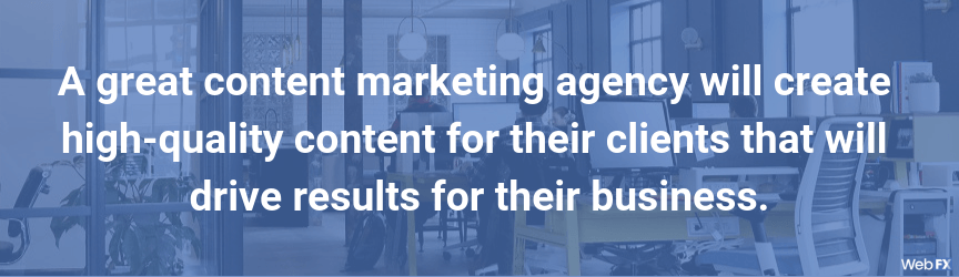 Great content agency