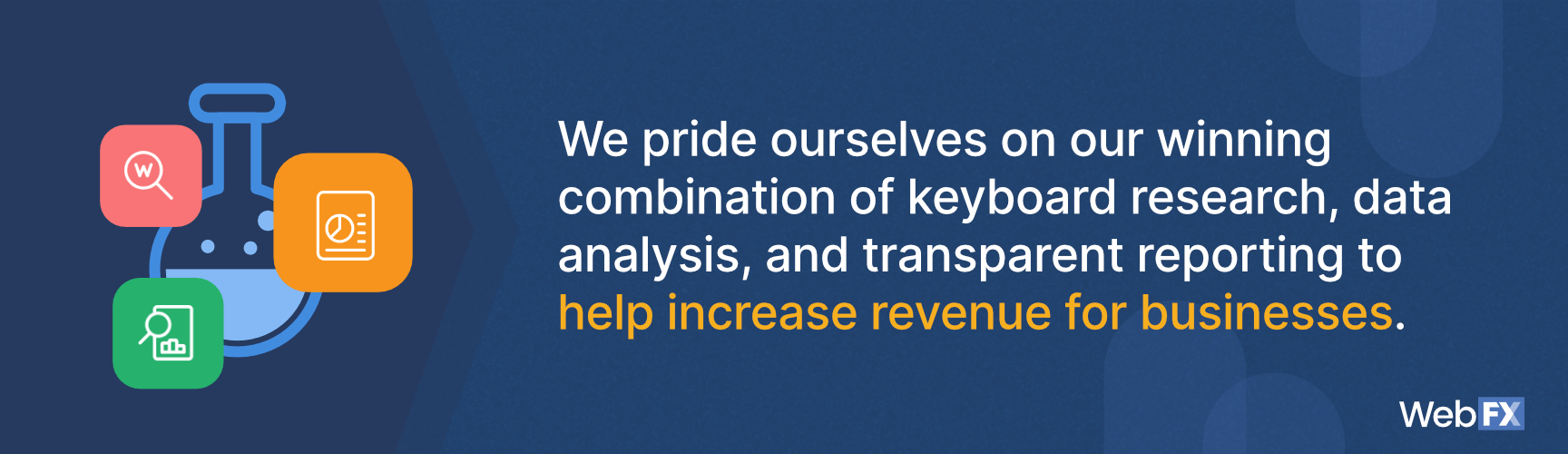 we help increase revenue for businesses