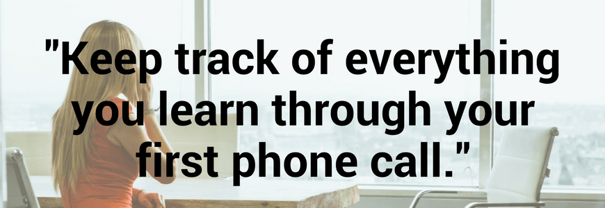 keep track of your phone calls