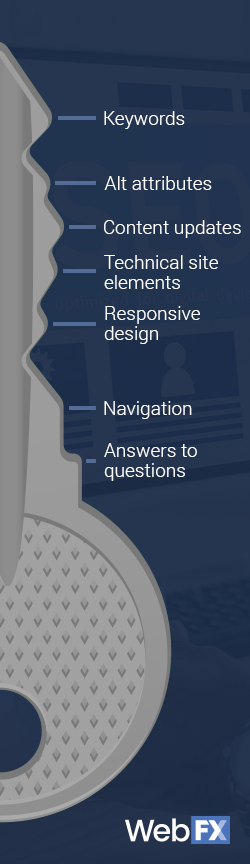 key illustration of seo