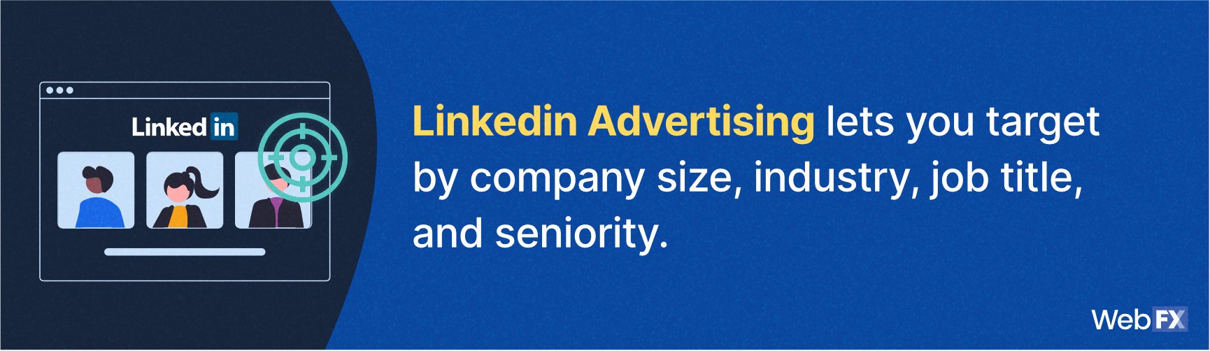 A list of LinkedIn targeting options