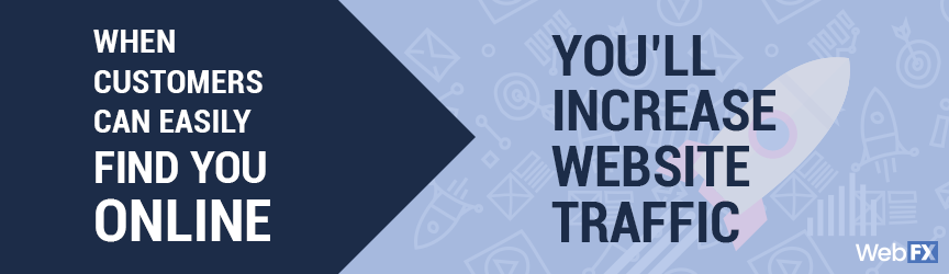 increased website traffic with local seo