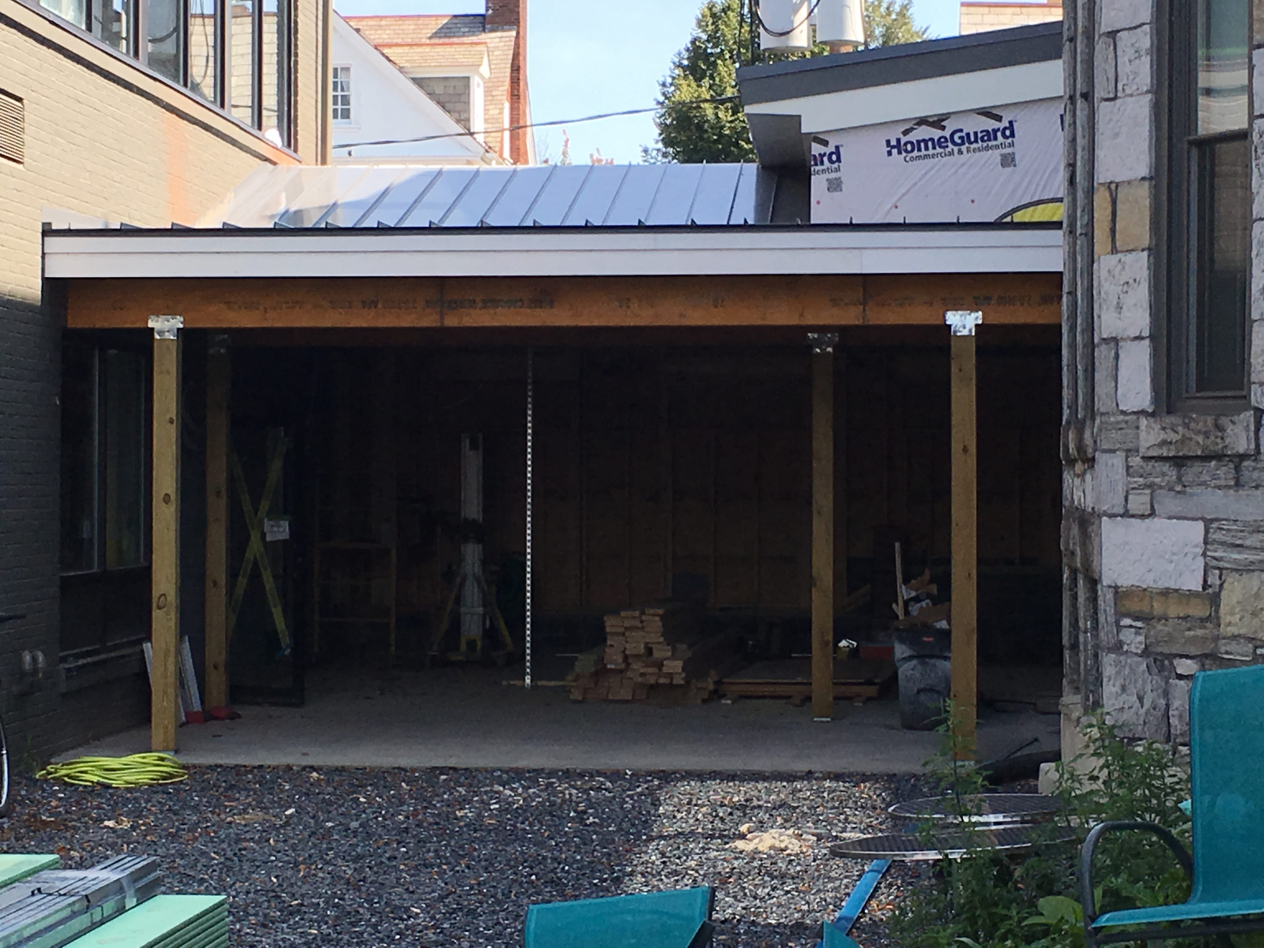 Continued Renovations to connect buildings