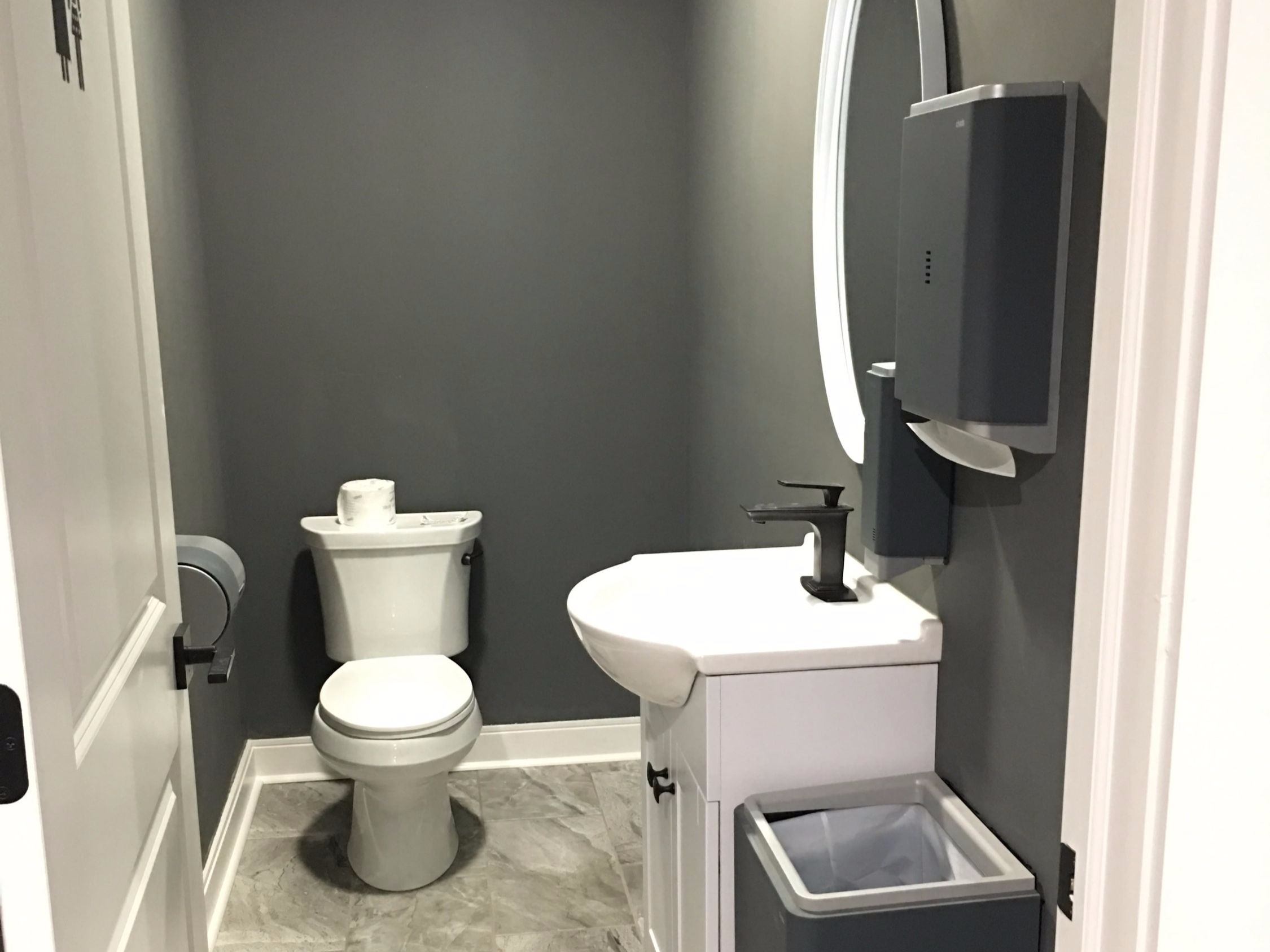 Renovated Restrooms
